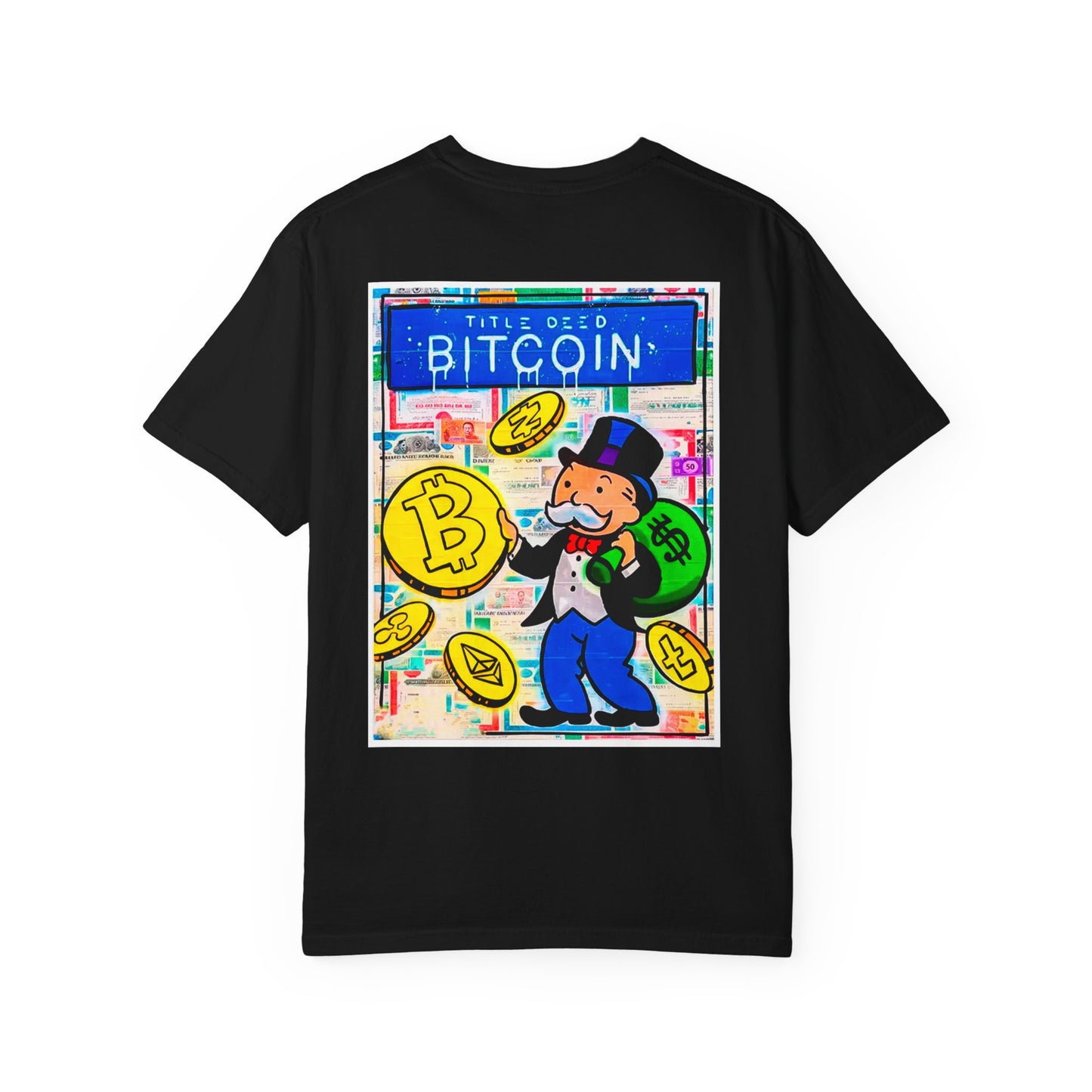 Camisa BITCOIN MONOPOLY - all the sizes (XL INCLUDED)
